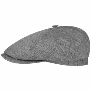 Brooklin Linen Newsboy by Stetson