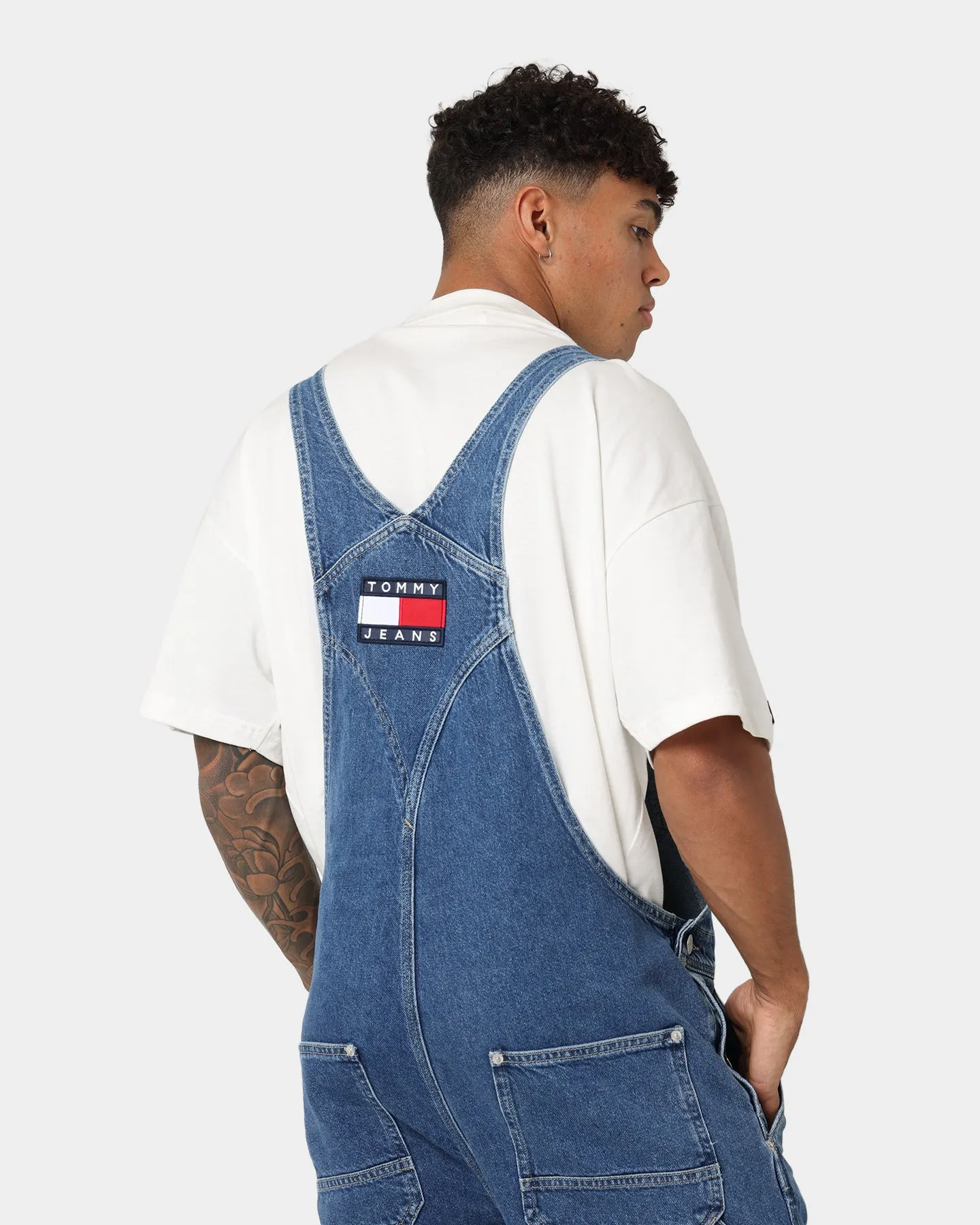 Carpenter Denim Dungarees Denim Blue