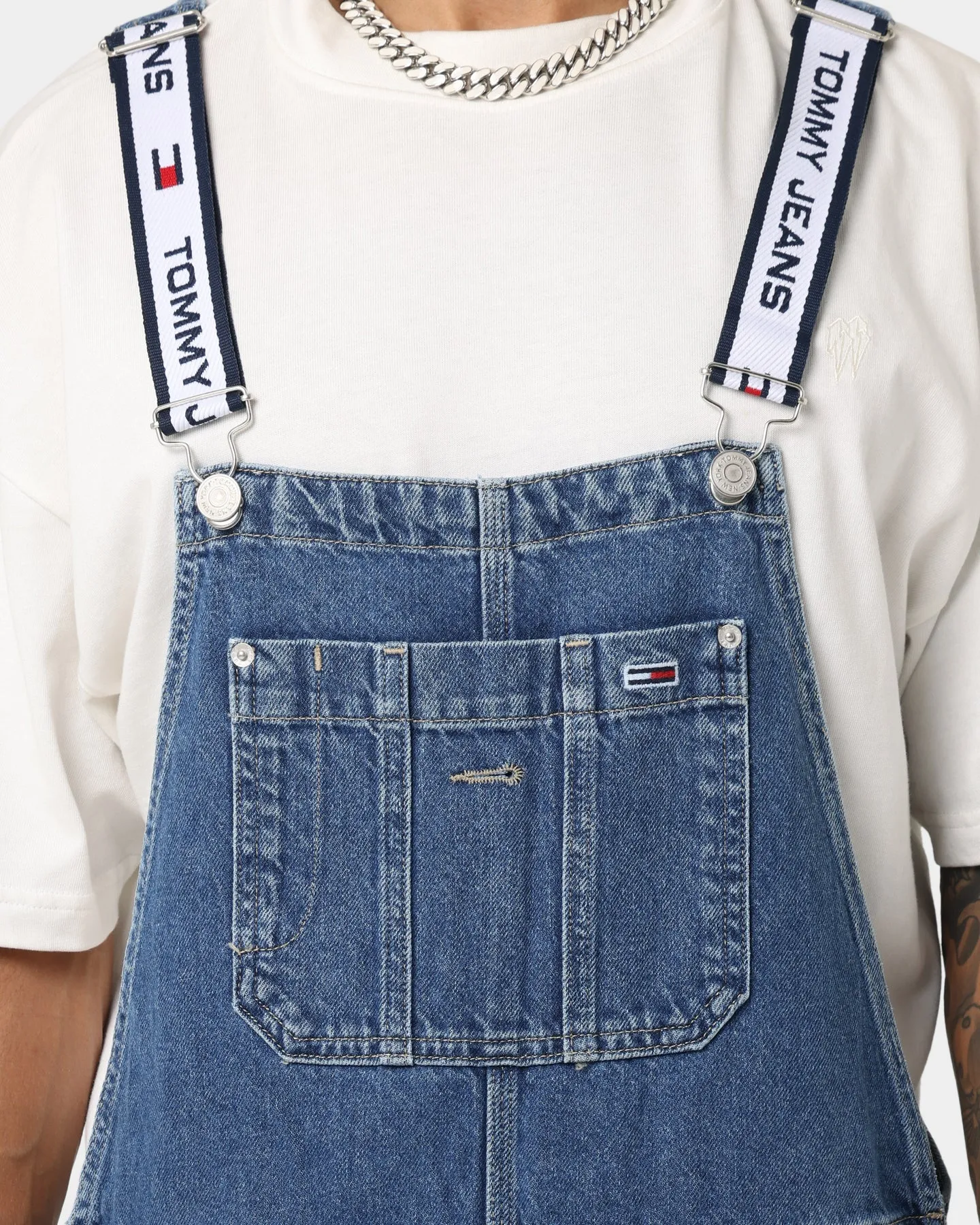 Carpenter Denim Dungarees Denim Blue