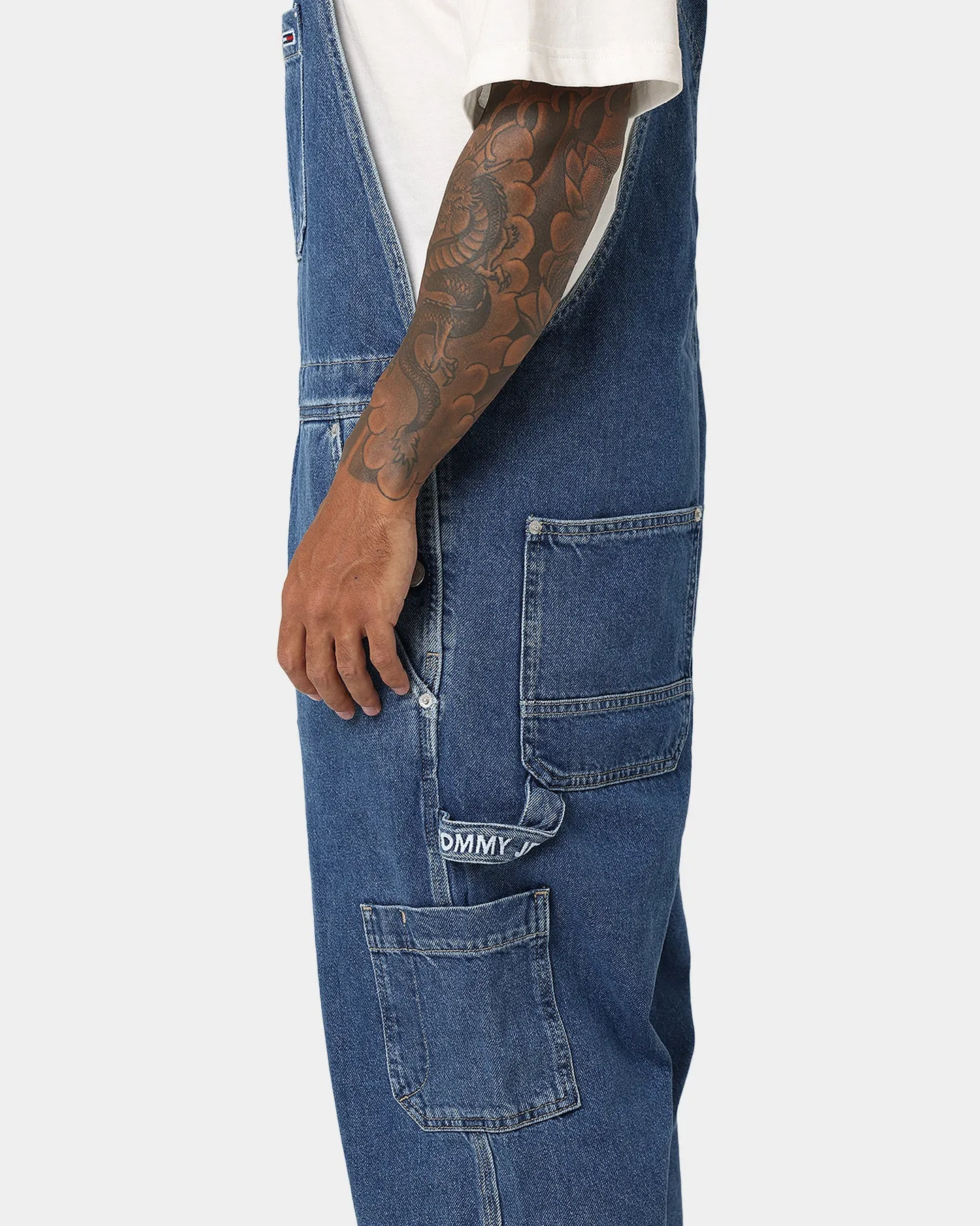 Carpenter Denim Dungarees Denim Blue