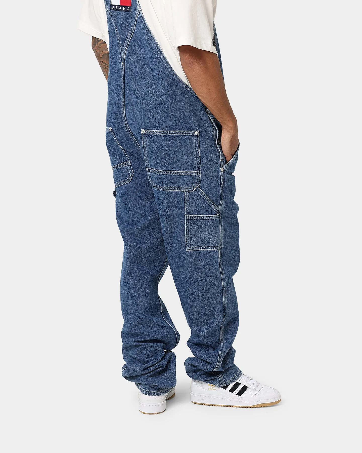Carpenter Denim Dungarees Denim Blue