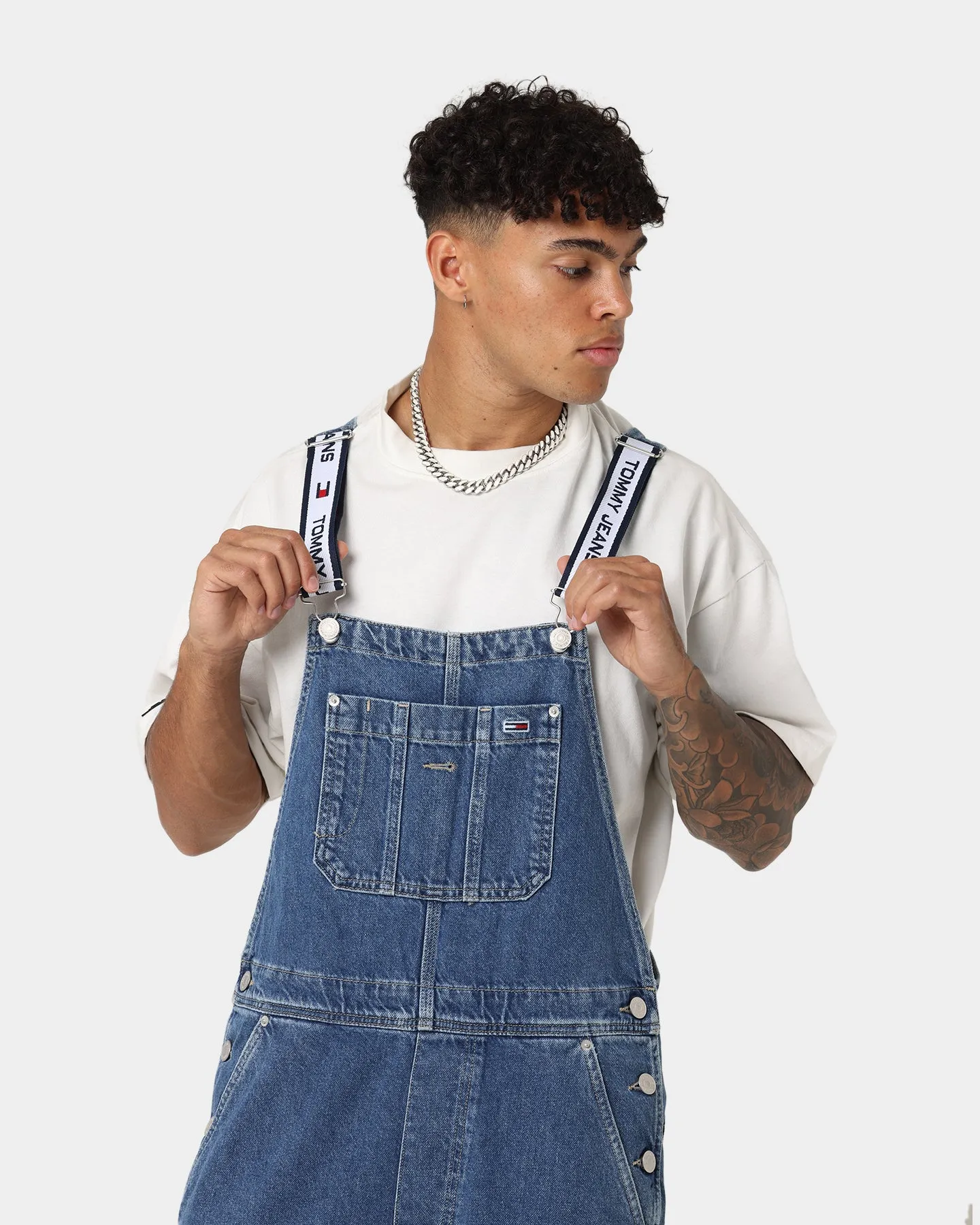 Carpenter Denim Dungarees Denim Blue