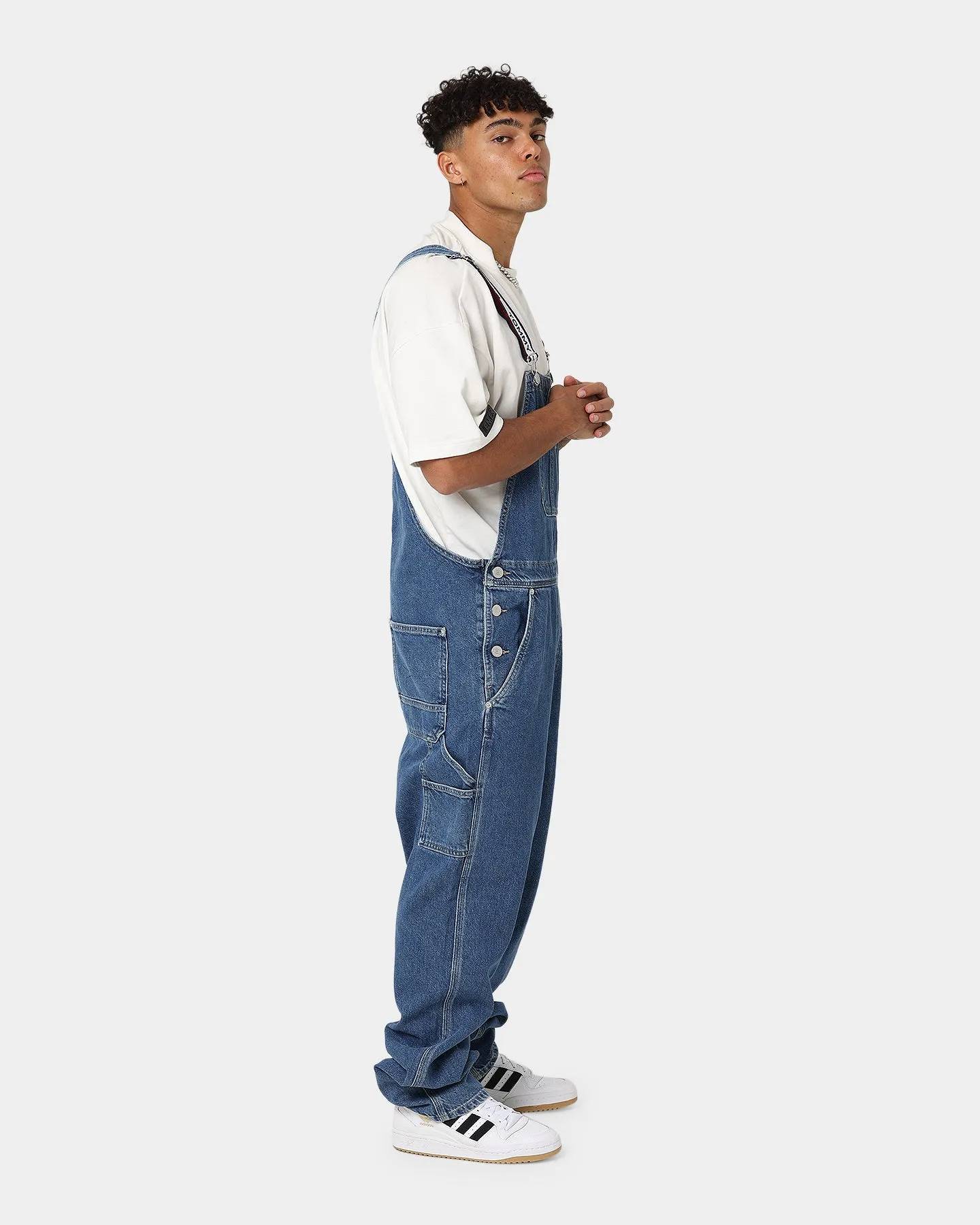 Carpenter Denim Dungarees Denim Blue