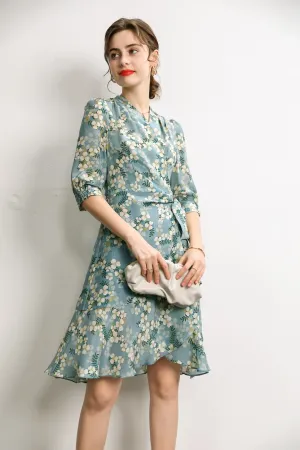 FashionSierra - 100% Natural Silk Women's Dresses