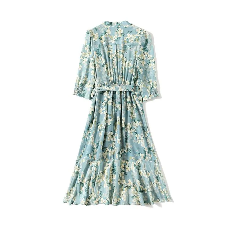 FashionSierra - 100% Natural Silk Women's Dresses