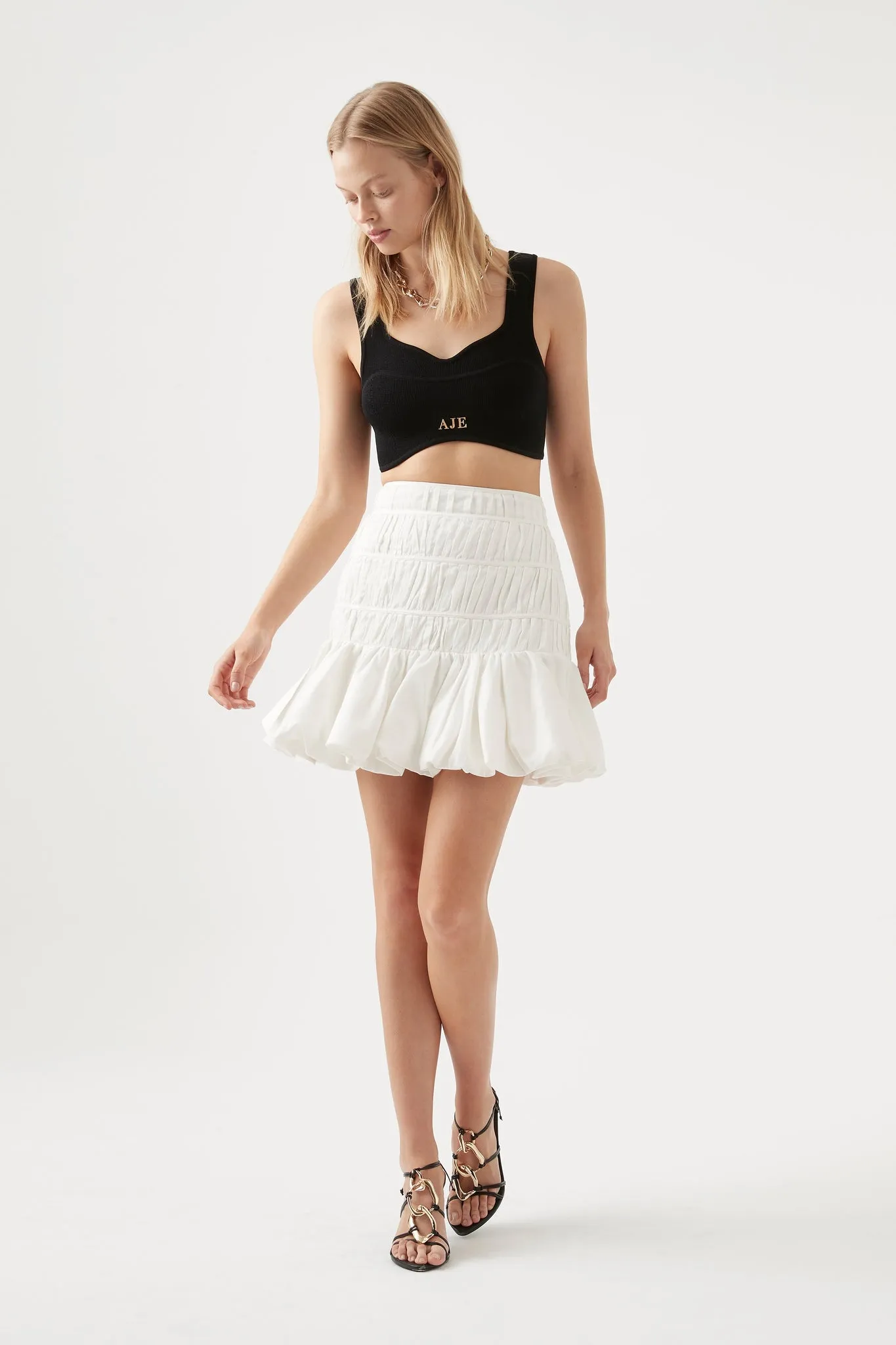 La Vie Bubble Mini Skirt