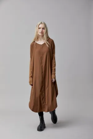Silk satin dress