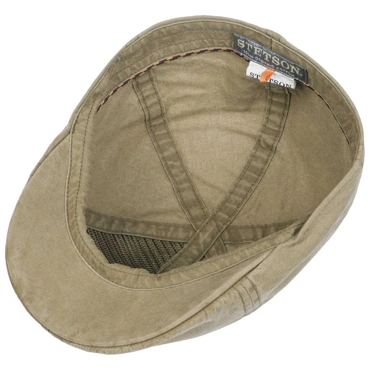 Texas Organic Cotton Flat Cap by Stetson