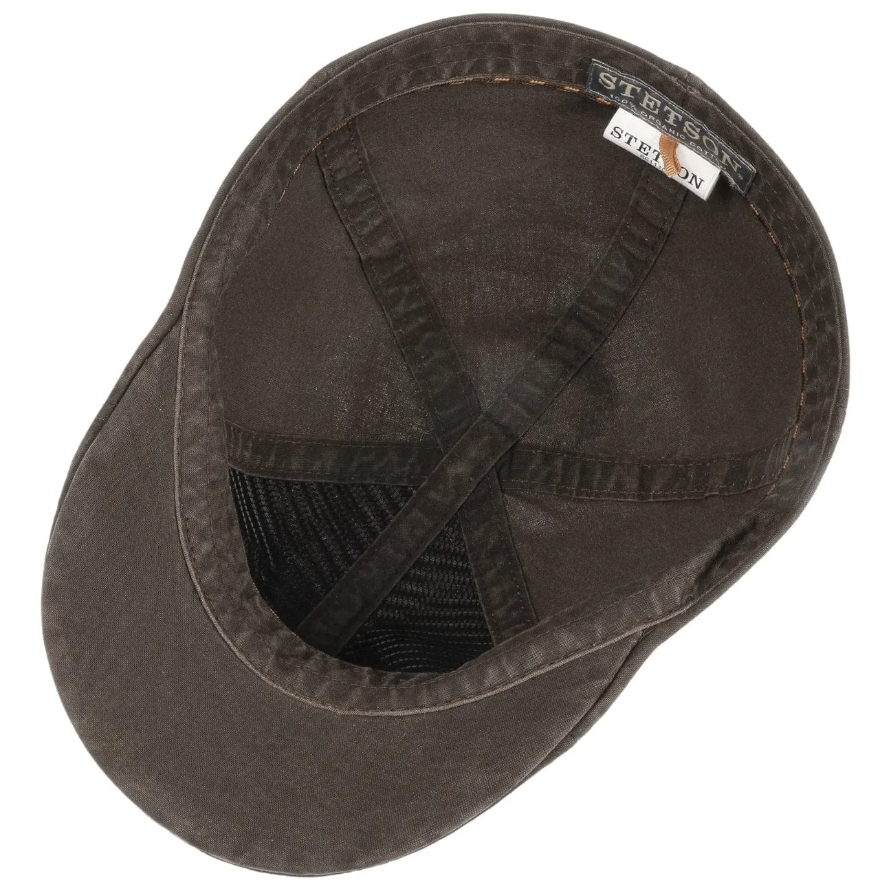 Texas Organic Cotton Flat Cap by Stetson
