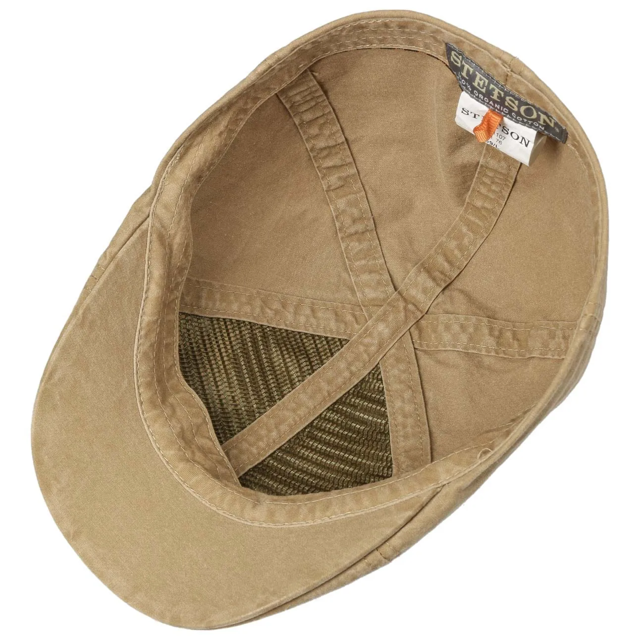 Texas Organic Cotton Flat Cap by Stetson
